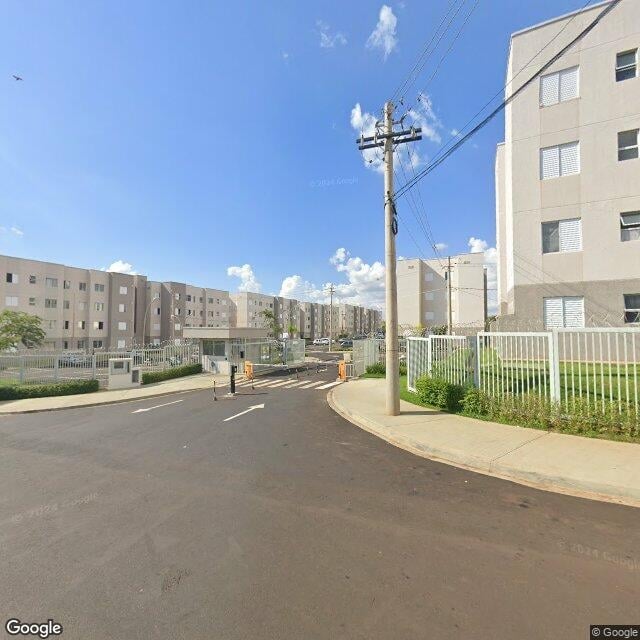 Imagem estática do "Street View" da localização
