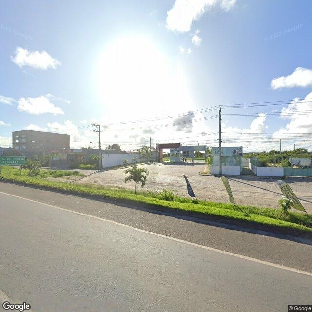 Imagem estática do "Street View" da localização