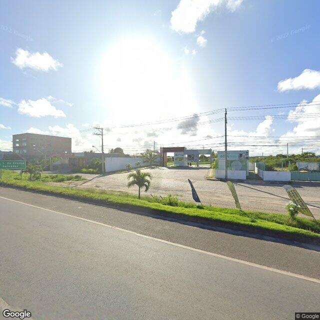Imagem estática do "Street View" da localização