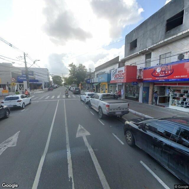 Imagem estática do "Street View" da localização