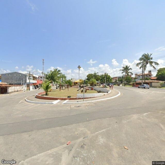 Imagem estática do "Street View" da localização