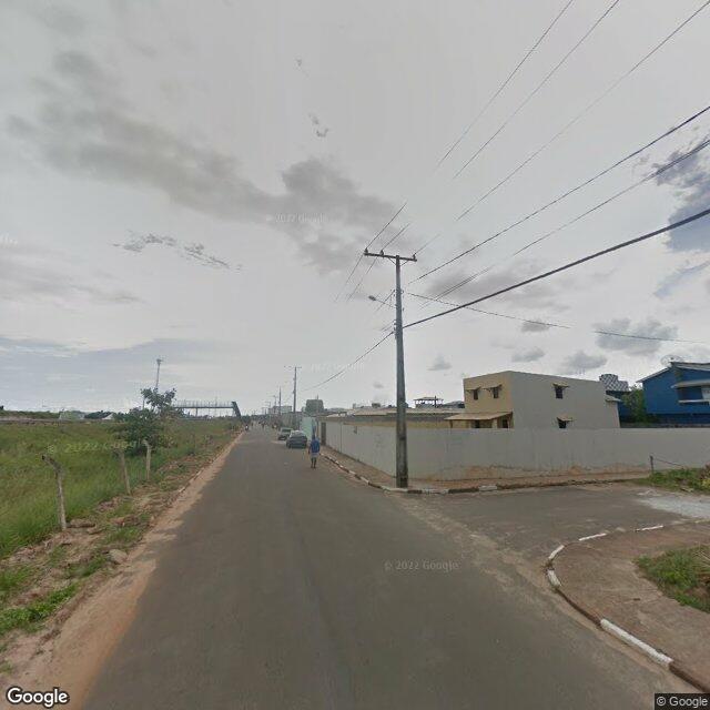 Imagem estática do "Street View" da localização