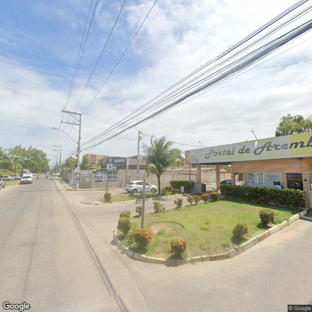 Imagem estática do "Street View" da localização