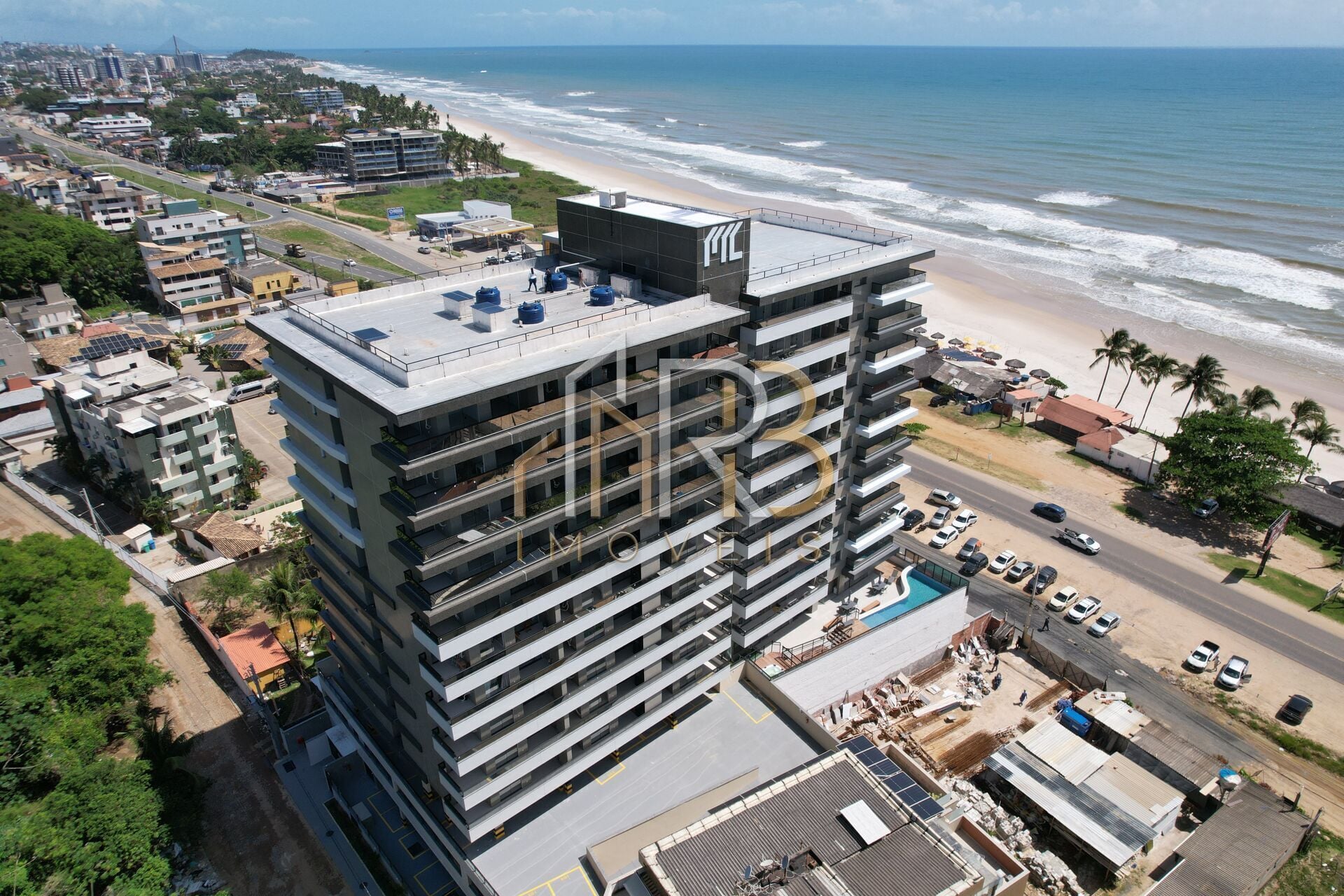 Residencial Brilho do Atlântico - 3/4 - Frente Mar - 100 m²
