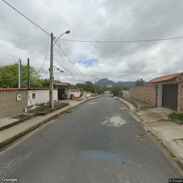 Imagem estática do "Street View" da localização