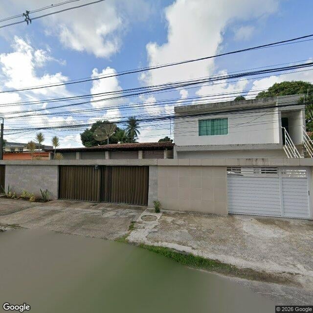 Imagem estática do "Street View" da localização