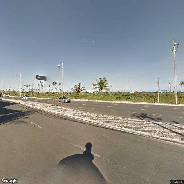 Imagem estática do "Street View" da localização