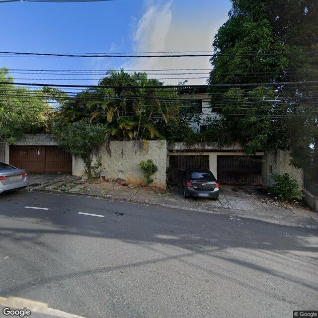 Imagem estática do "Street View" da localização