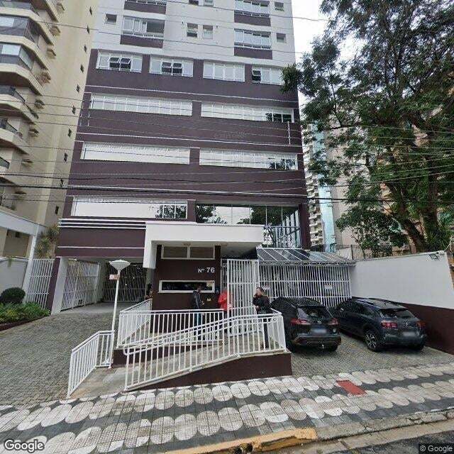 Imagem estática do "Street View" da localização