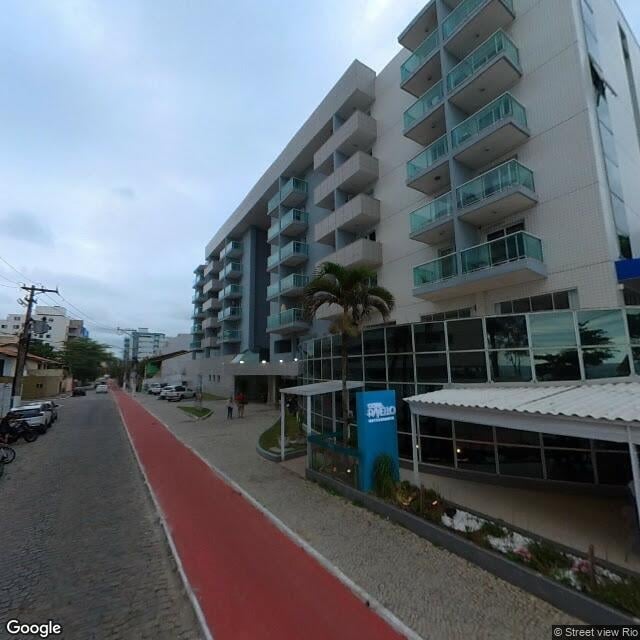 Imagem estática do "Street View" da localização