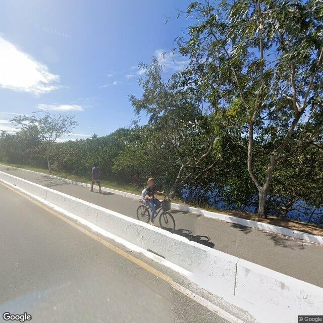 Imagem estática do "Street View" da localização