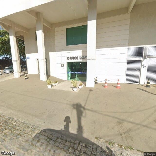 Imagem estática do "Street View" da localização