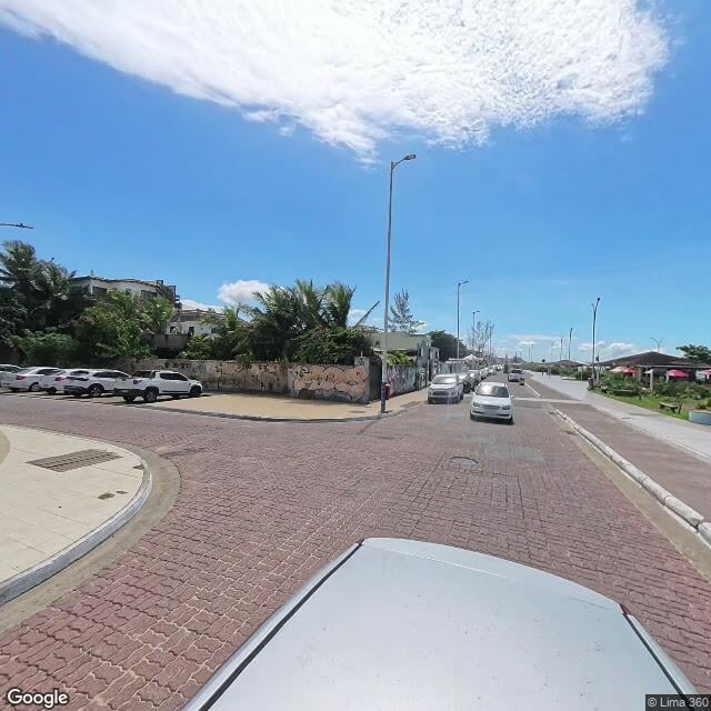 Imagem estática do "Street View" da localização