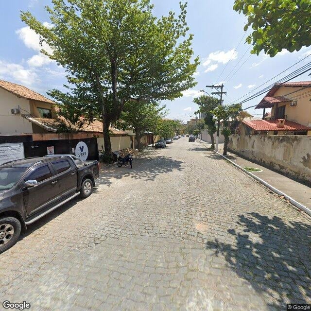 Imagem estática do "Street View" da localização