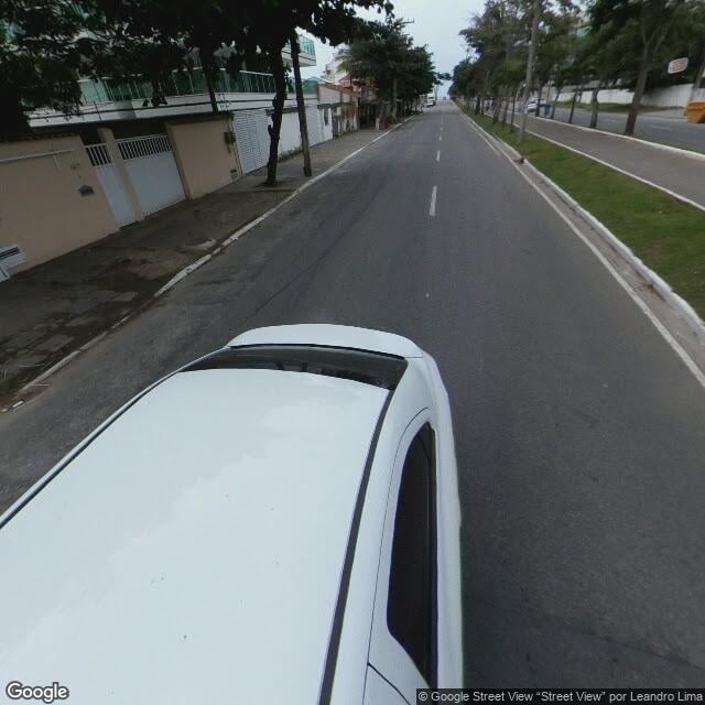 Imagem estática do "Street View" da localização
