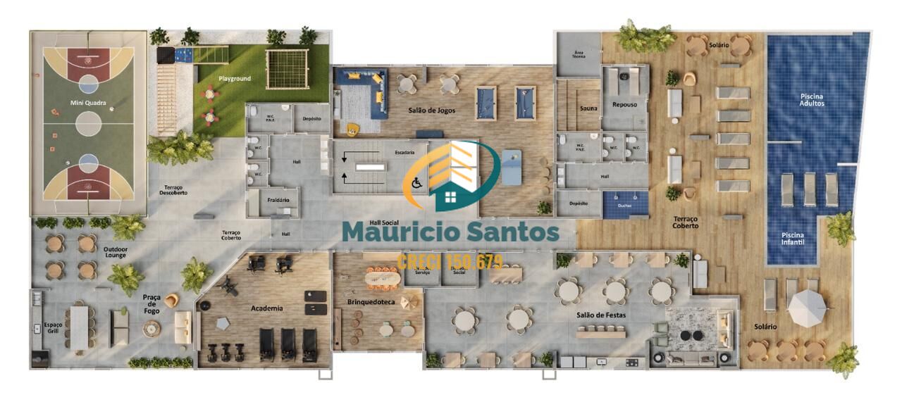 Apartamento à venda com 3 quartos, 3 suítes, 2 vagas e 115m² no Jardim Marina, Mongaguá (SP) — foto 24 de 28