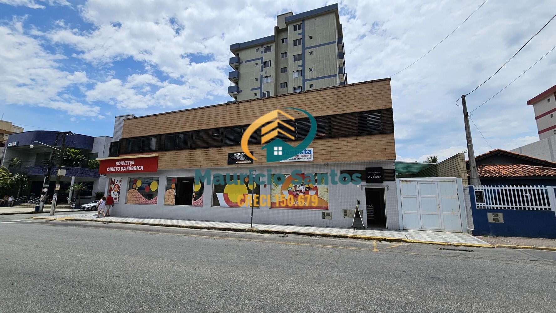 Comercial para alugar com 1 banheiro e 32m² no Centro, Mongaguá — foto principal