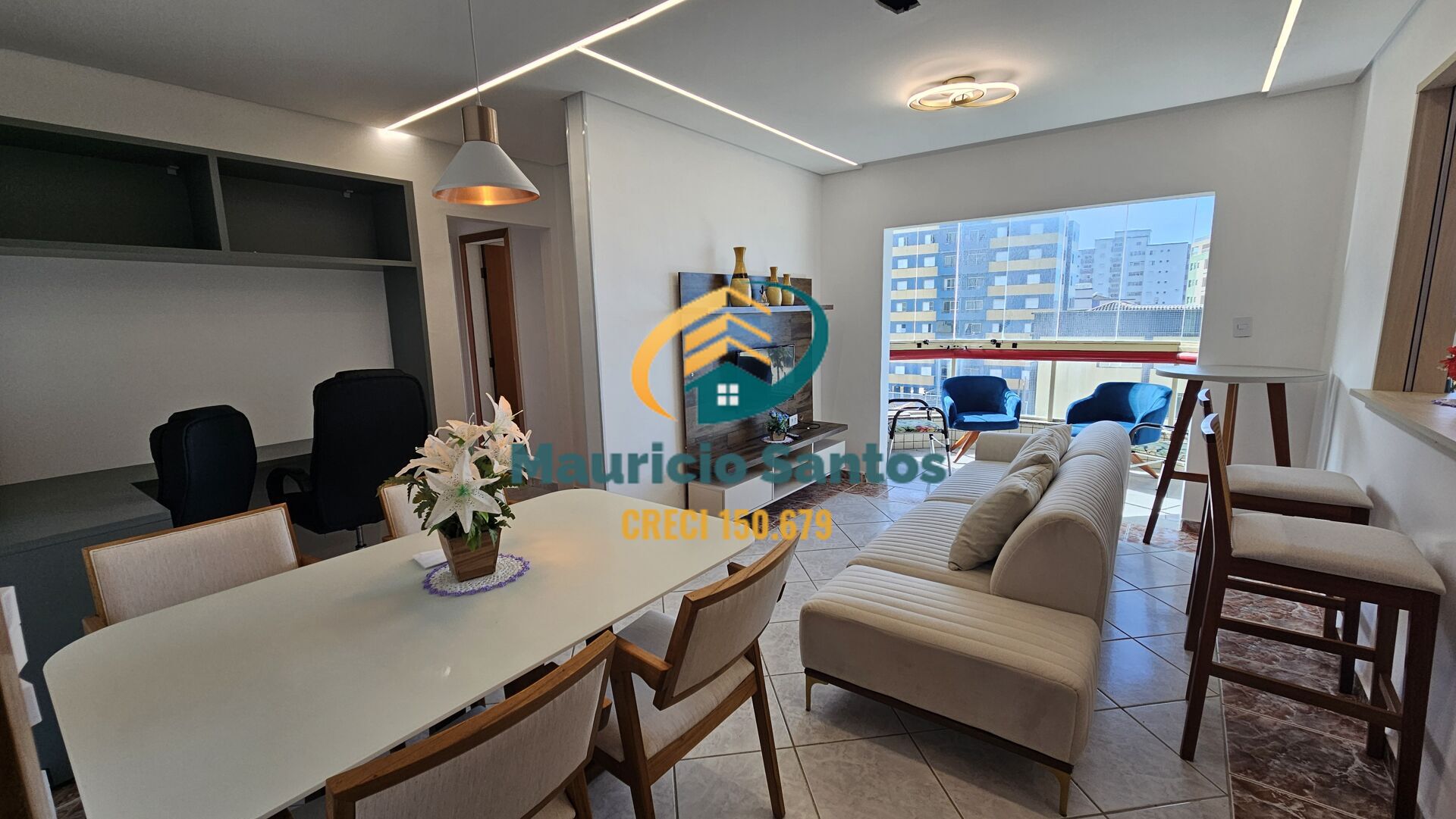 Apartamento à venda com 2 quartos, 2 banheiros, 1 vaga e 61m² no Centro, Mongaguá (SP) — foto 3 de 30