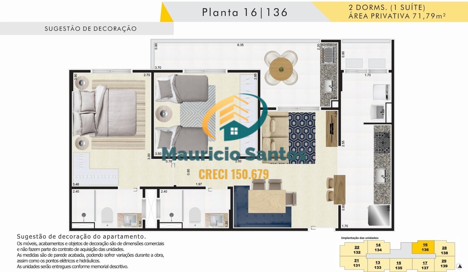 Apartamento à venda com 2 quartos, 1 suíte, 1 vaga e 71m² no Centro, Mongaguá (SP) — foto 22 de 30