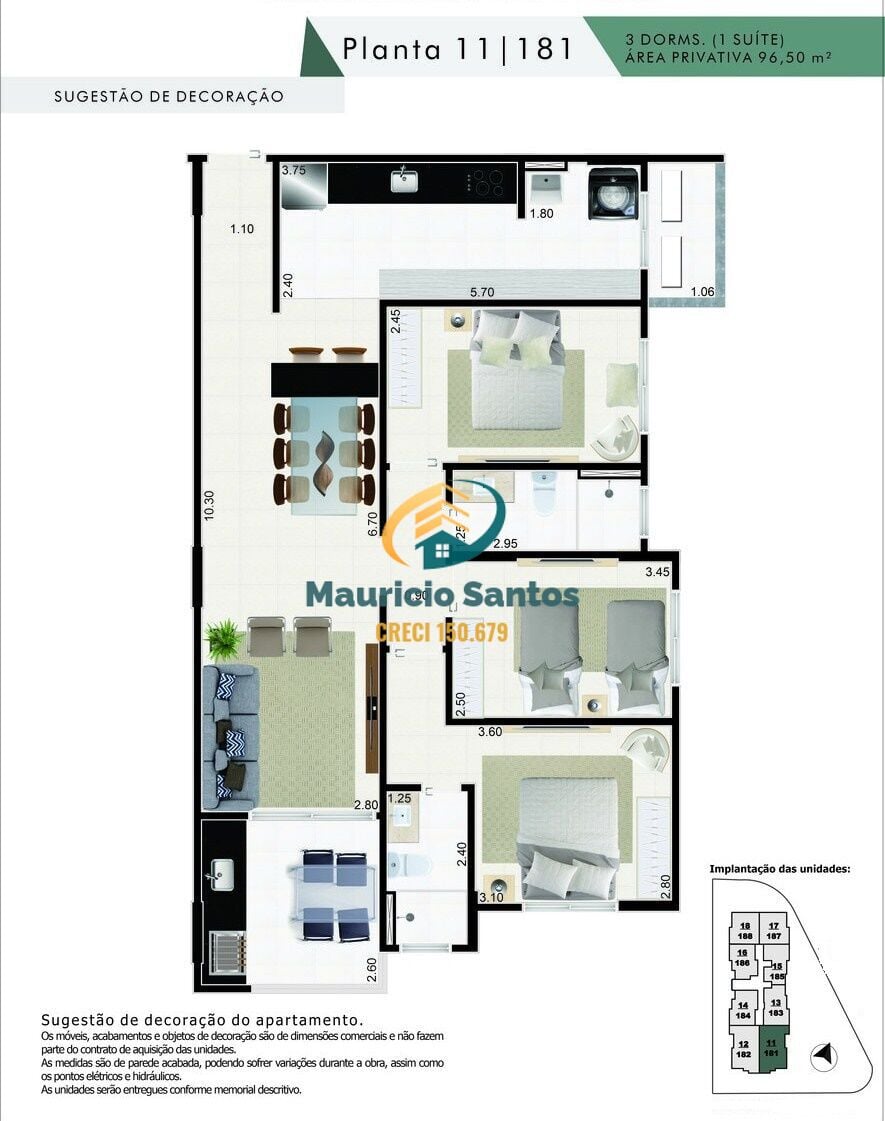 Apartamento, 3 quartos, 96 m² - Foto 33
