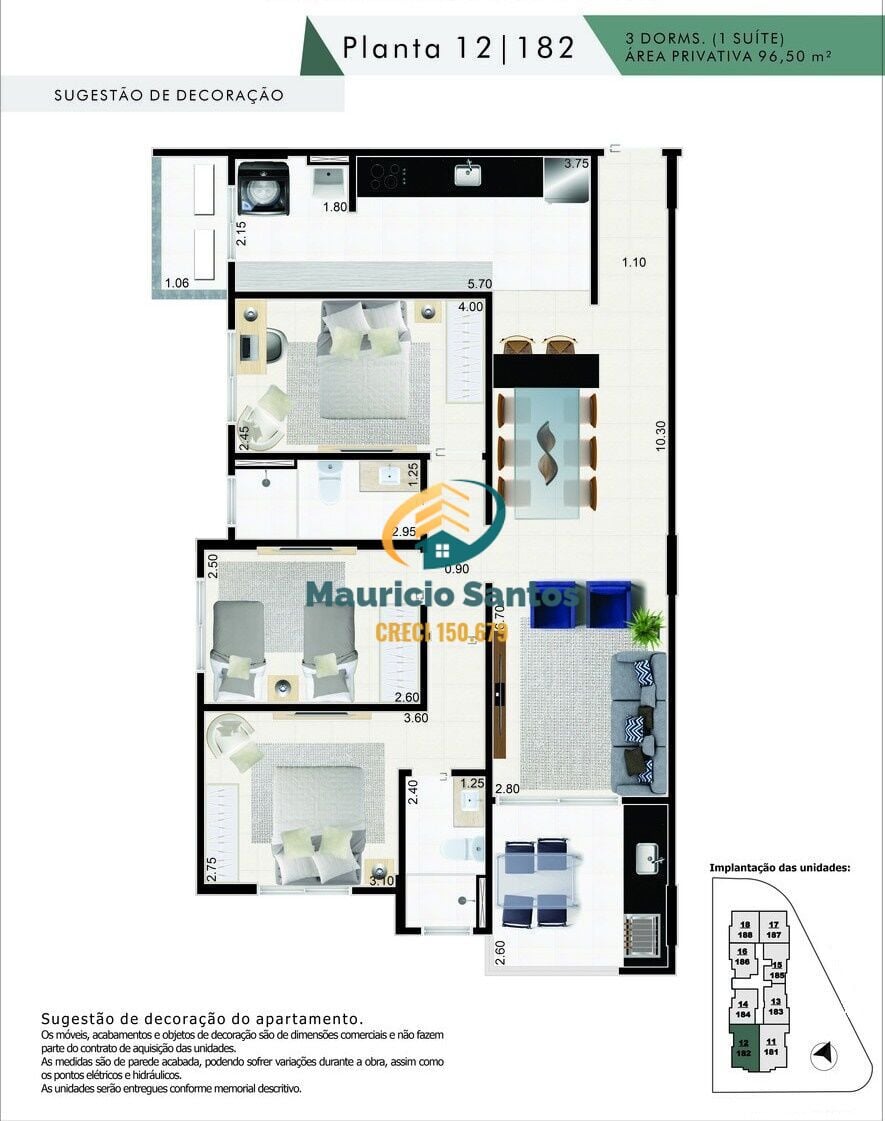 Apartamento, 3 quartos, 96 m² - Foto 34