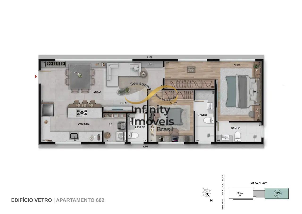 Cobertura, 3 quartos, 136 m² - Foto 29