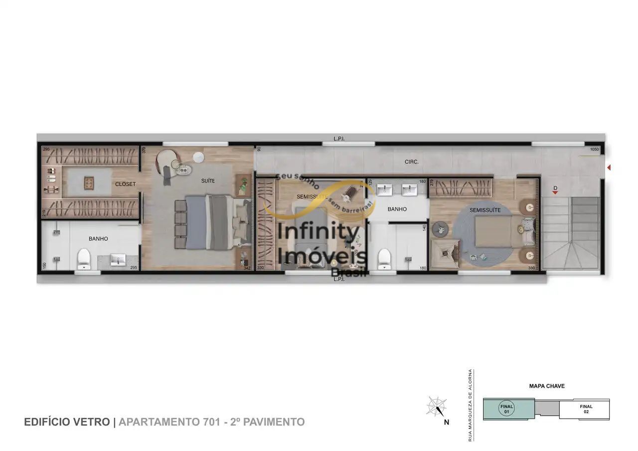 Cobertura, 3 quartos, 136 m² - Foto 31