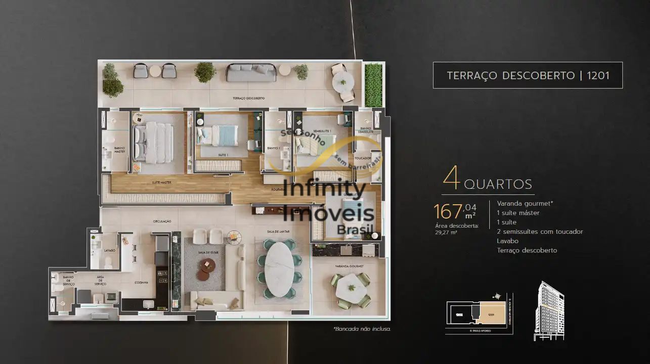 Apartamento, 3 quartos, 85 m² - Foto 46