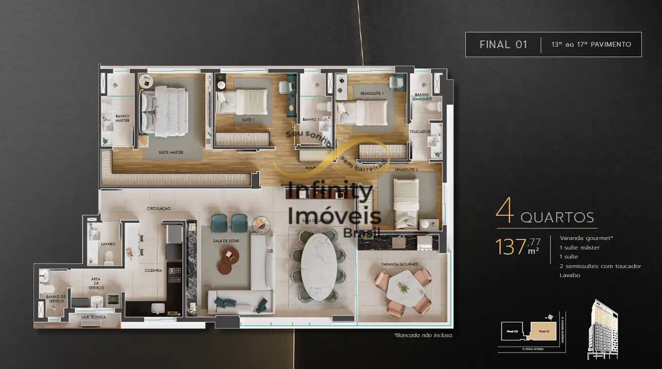 Apartamento, 3 quartos, 85 m² - Foto 45