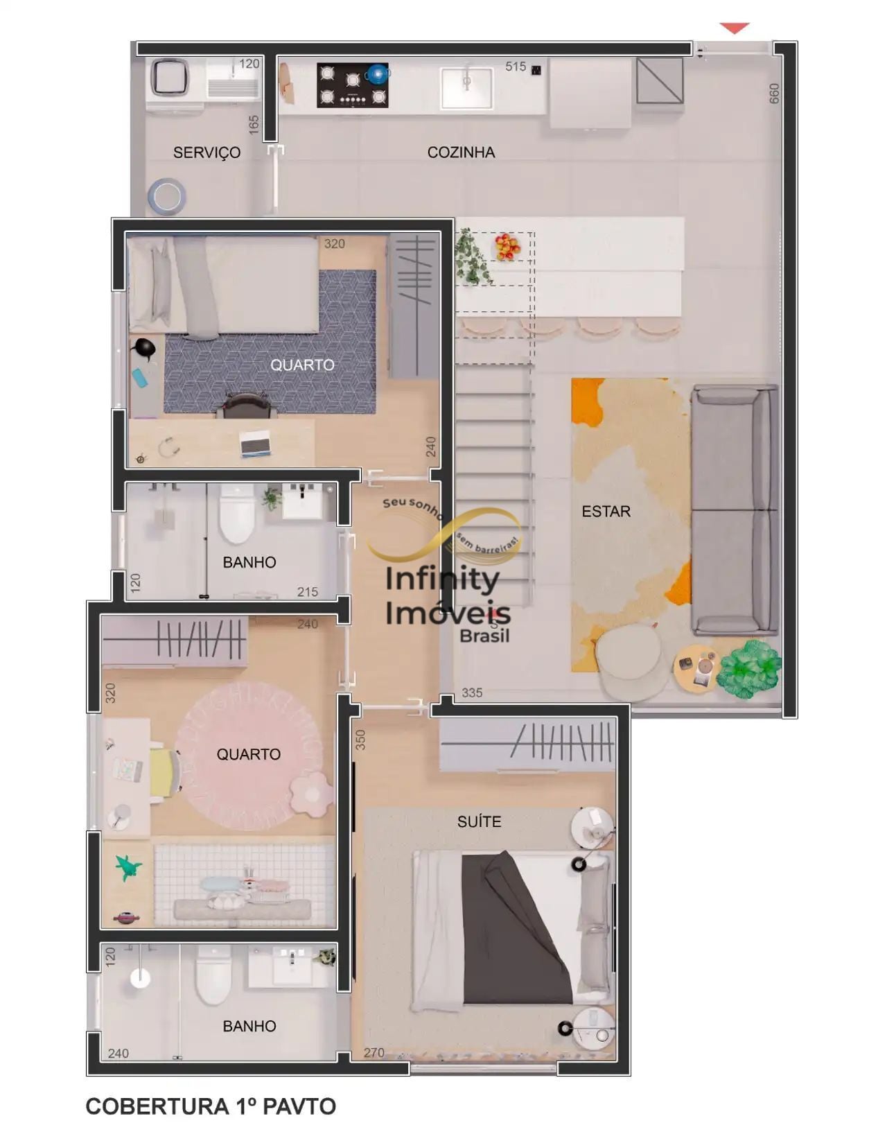 Apartamento, 3 quartos, 69 m² - Foto 52