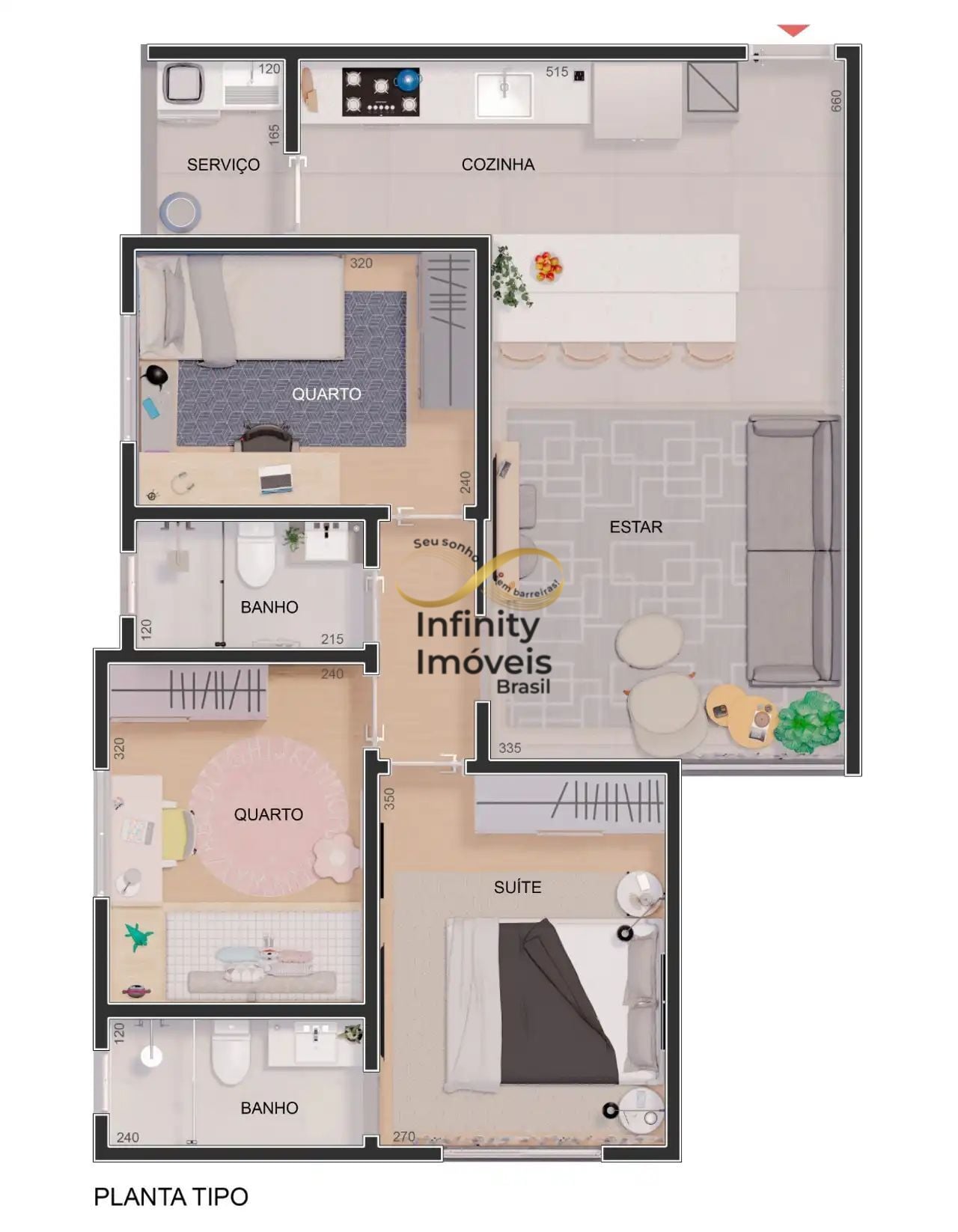 Apartamento, 3 quartos, 69 m² - Foto 45