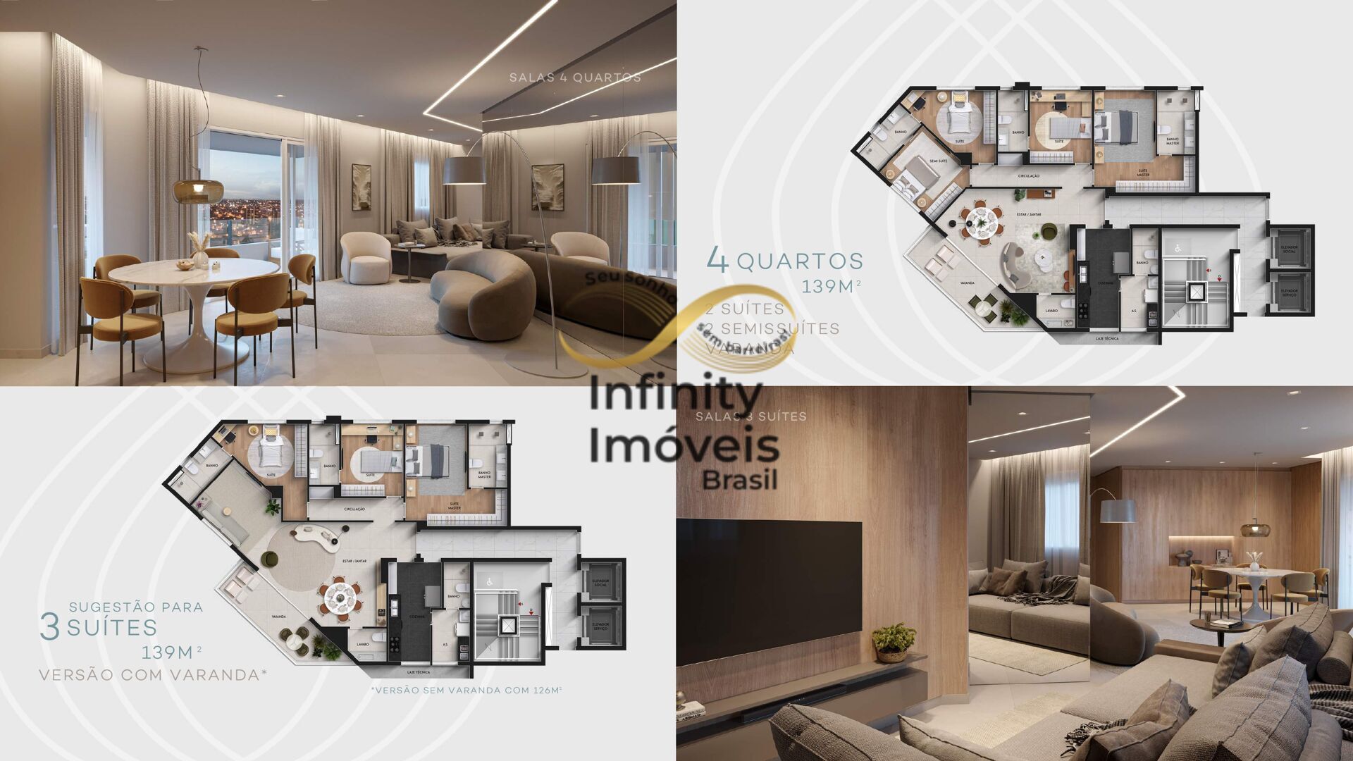 Apartamento, 4 quartos, 139 m² - Foto 43