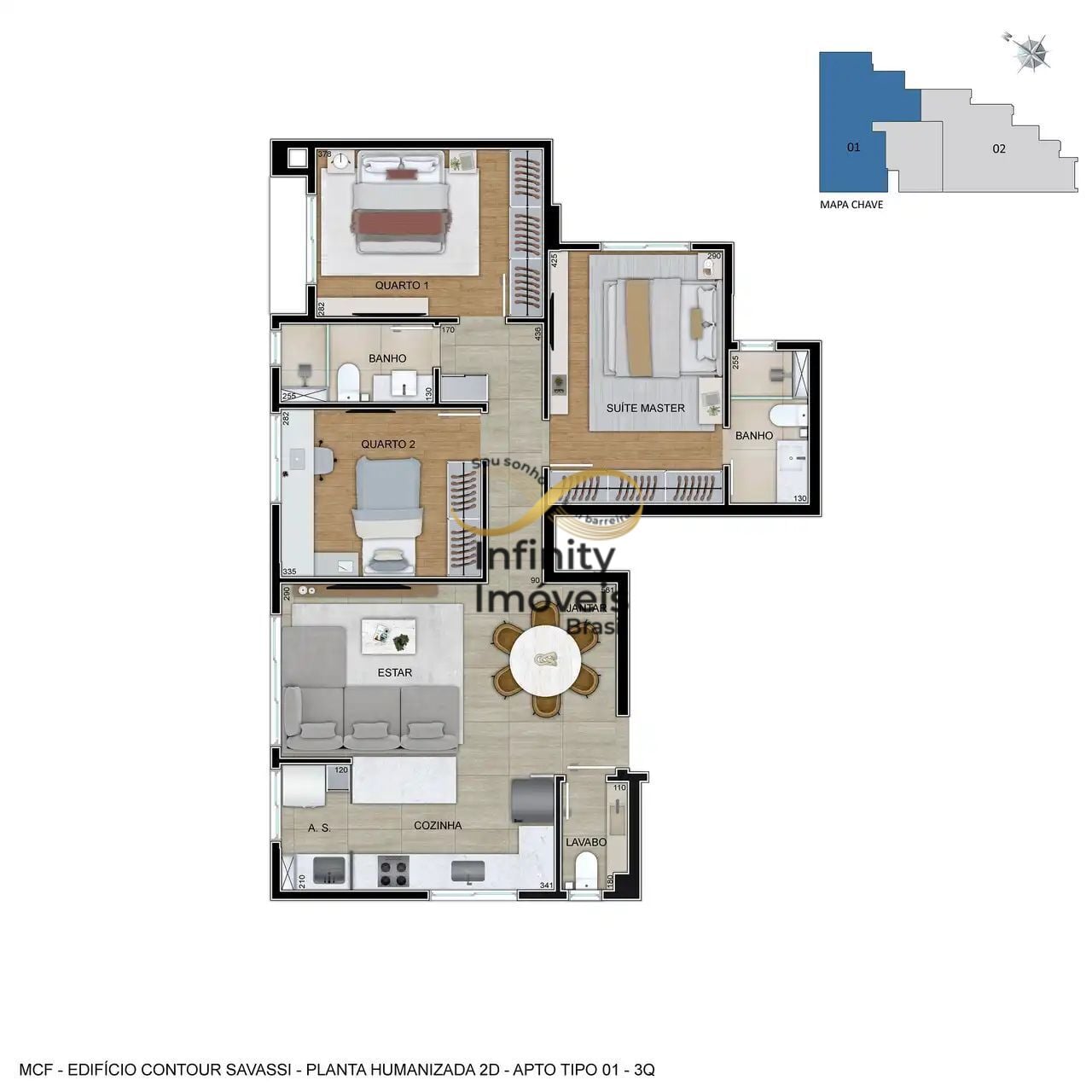 Apartamento, 3 quartos, 89 m² - Foto 22