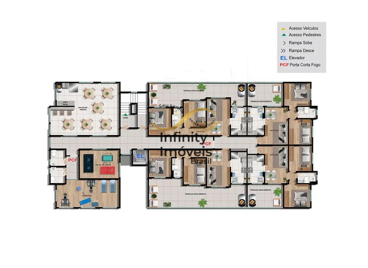 Apartamento, 2 quartos, 49 m² - Foto 64