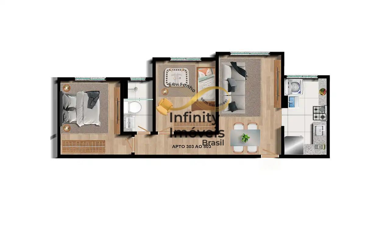 Apartamento, 2 quartos, 49 m² - Foto 78