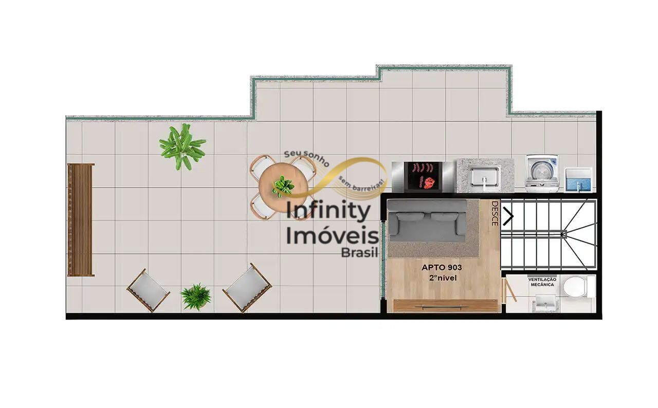 Apartamento, 2 quartos, 49 m² - Foto 66