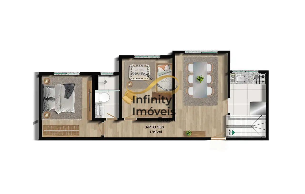 Apartamento, 2 quartos, 49 m² - Foto 72