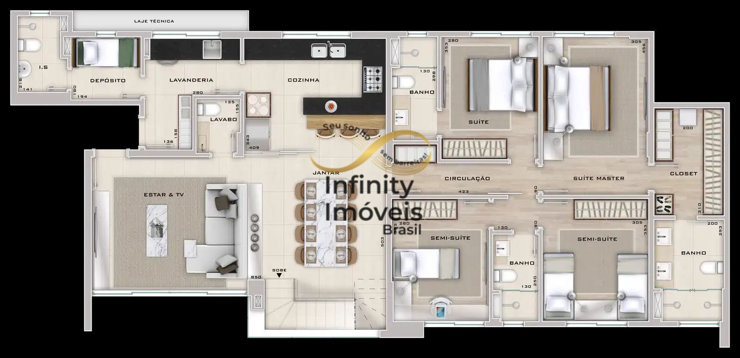 Apartamento, 4 quartos, 171 m² - Foto 52