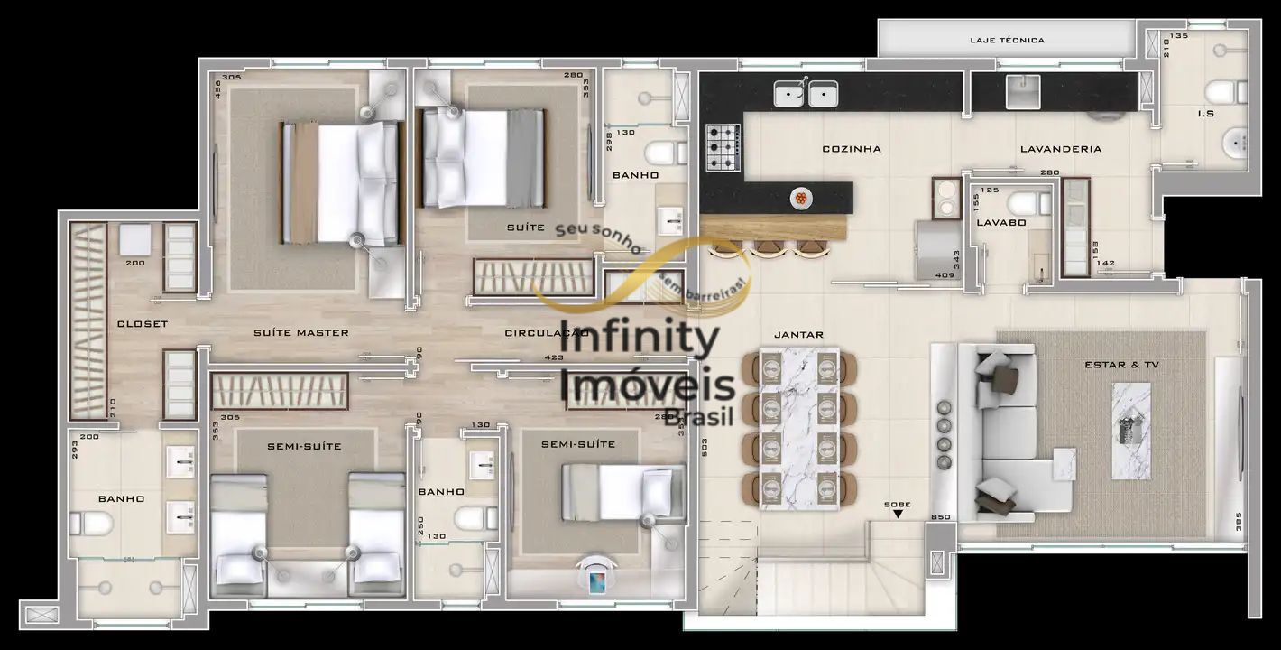 Apartamento, 4 quartos, 171 m² - Foto 51