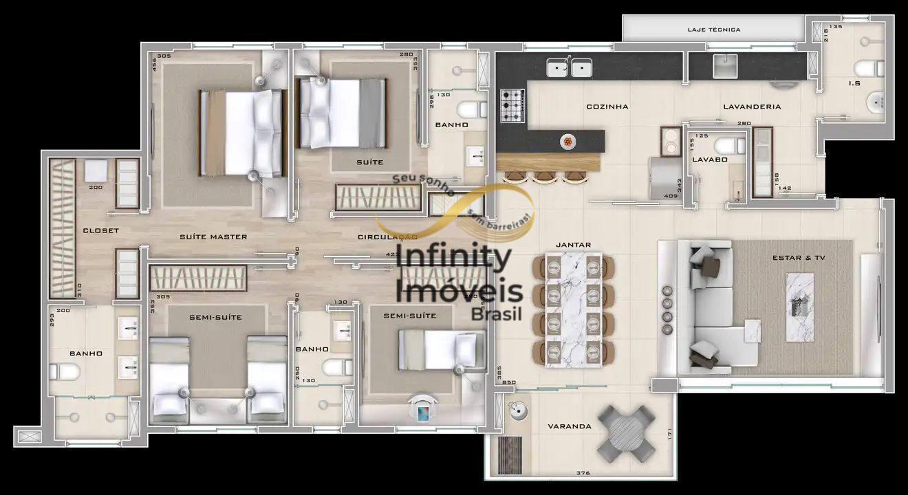Apartamento, 4 quartos, 171 m² - Foto 57