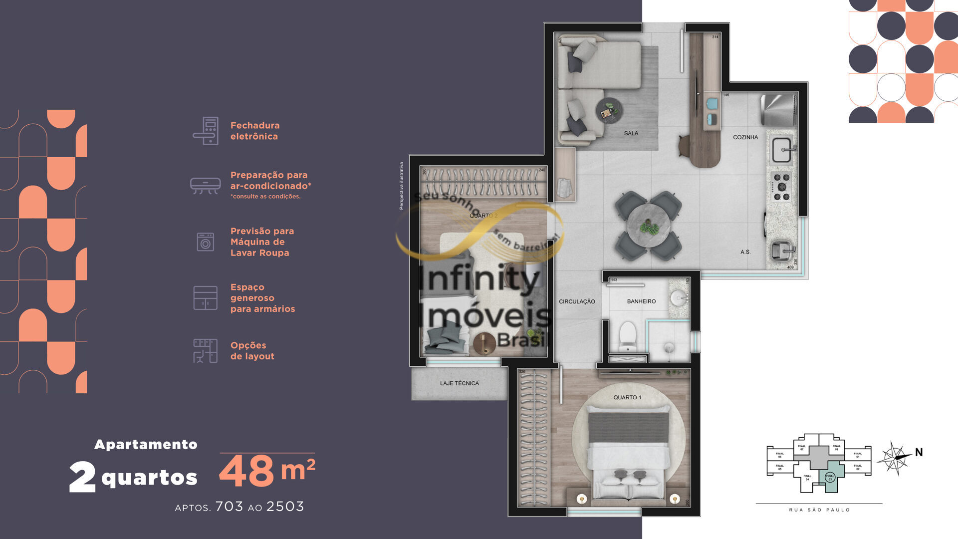 Apartamento, 1 quarto, 34 m² - Foto 64
