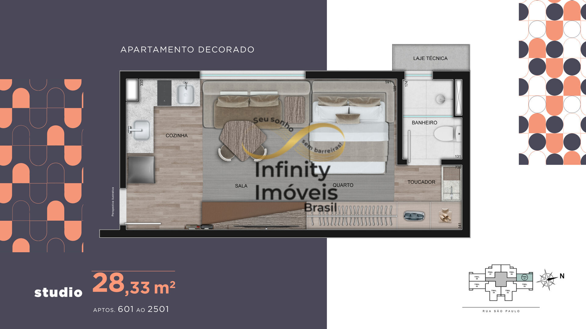 Apartamento, 1 quarto, 34 m² - Foto 60