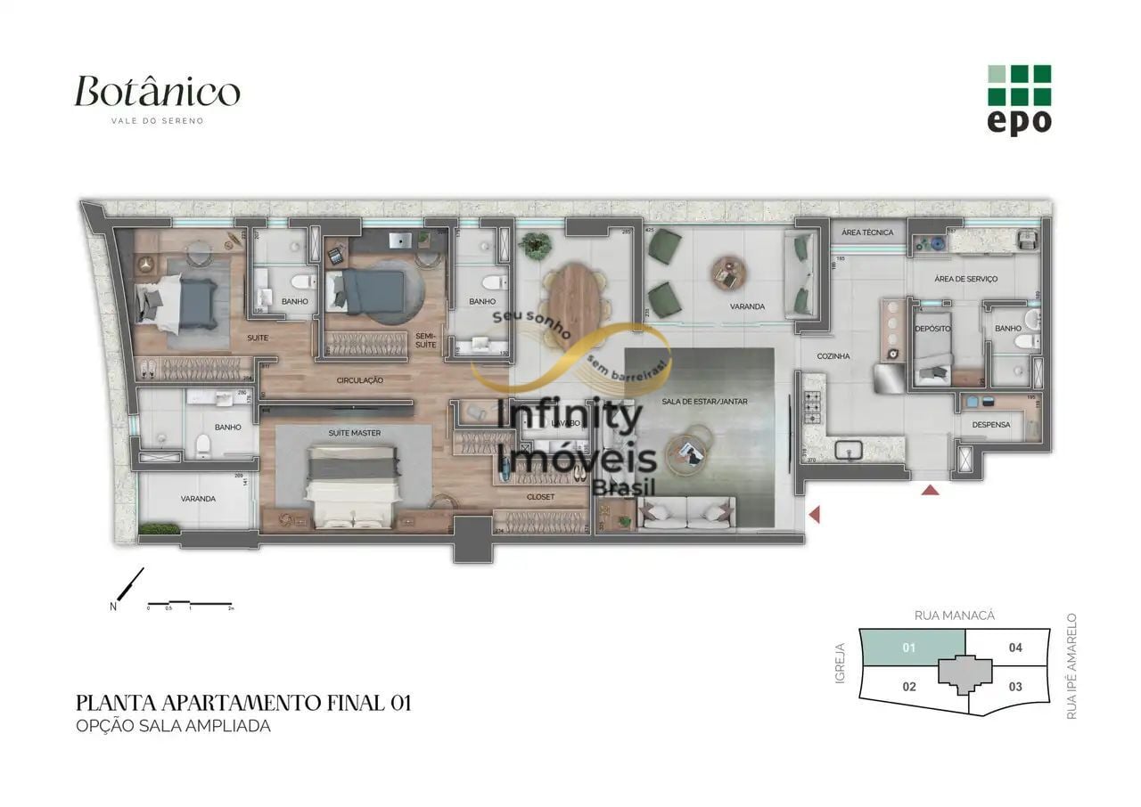 Cobertura, 3 quartos, 128 m² - Foto 41