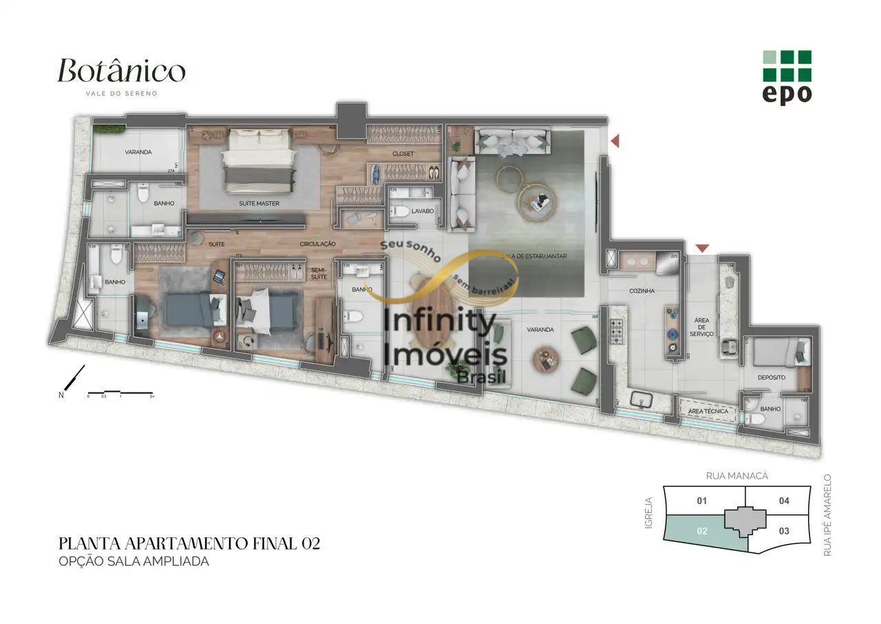Cobertura, 3 quartos, 128 m² - Foto 43