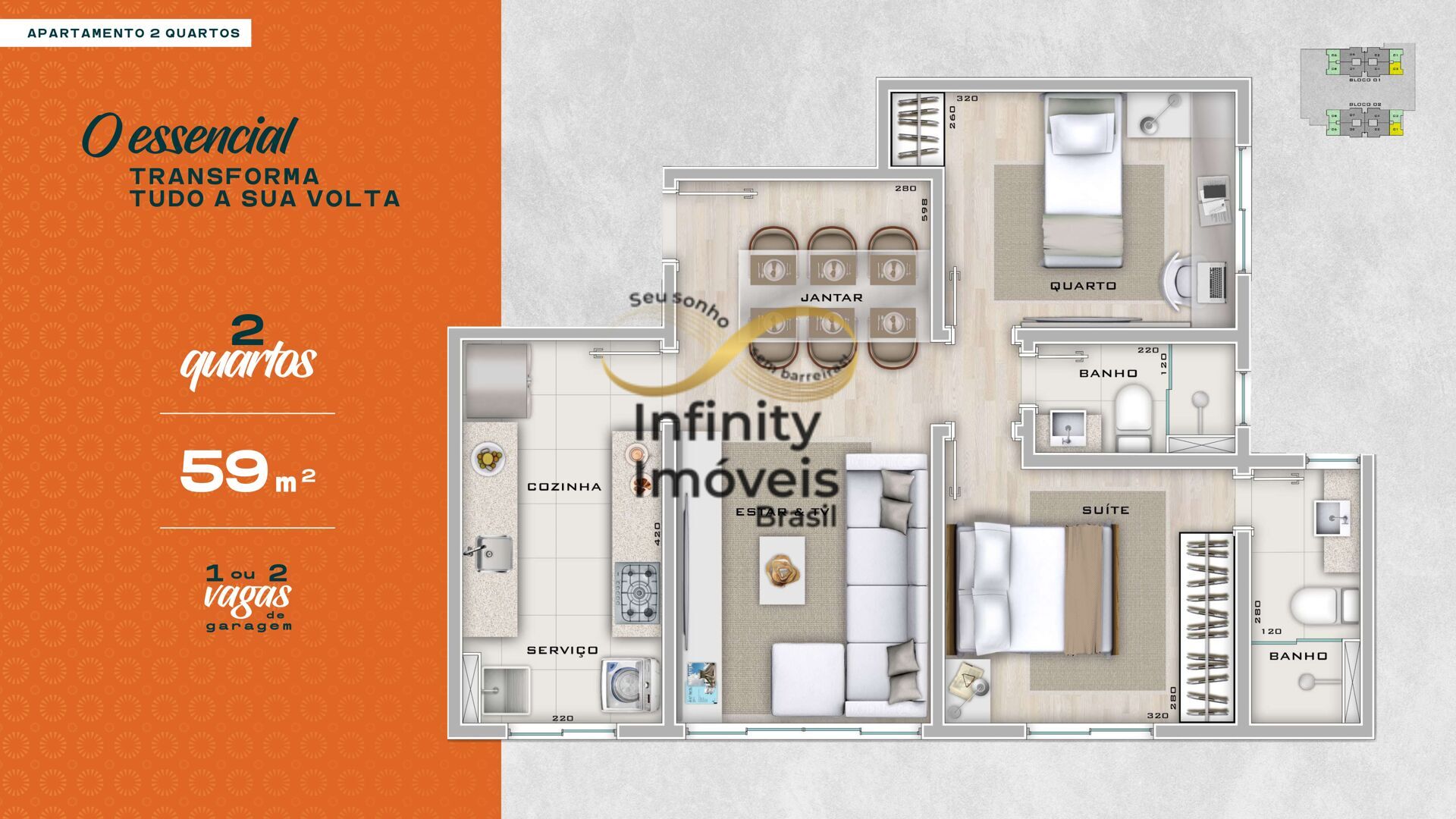 Apartamento, 3 quartos, 74 m² - Foto 38