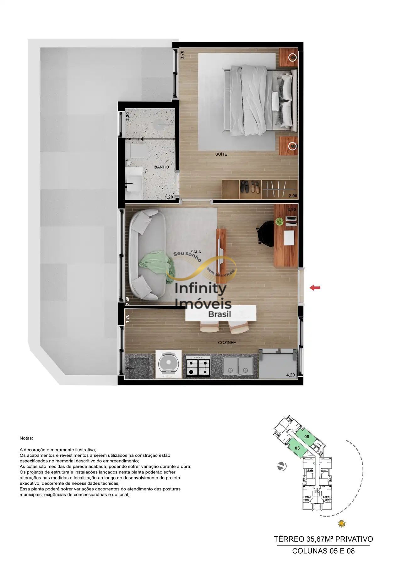Apartamento, 2 quartos, 55 m² - Foto 33