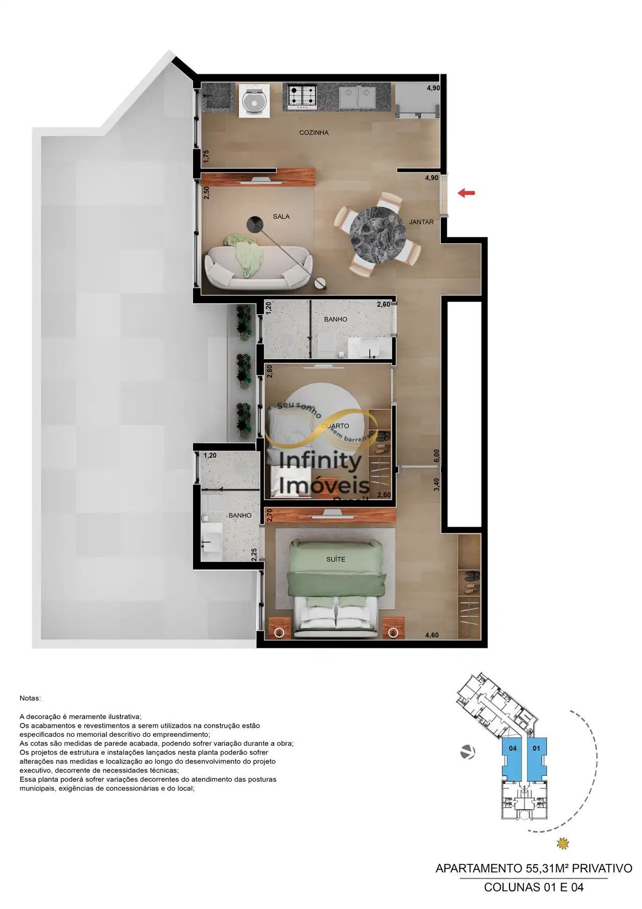Apartamento, 2 quartos, 55 m² - Foto 26