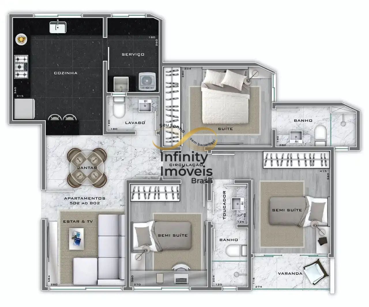 Apartamento, 2 quartos, 109 m² - Foto 18