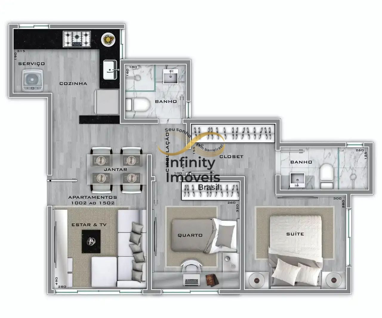 Apartamento, 2 quartos, 109 m² - Foto 22