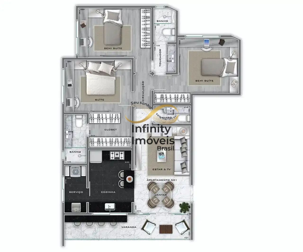Apartamento, 2 quartos, 109 m² - Foto 17